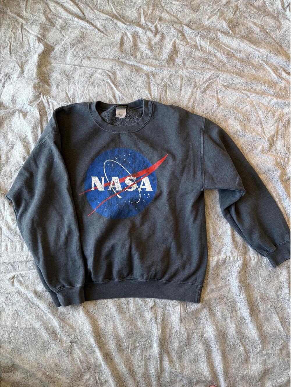 Ripple Junction NASA Logo Crewneck Sweatshirt Large